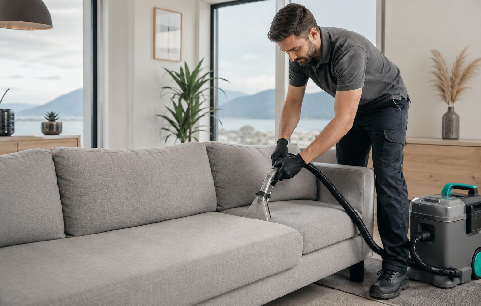 Servicio profesional de limpieza de tapizados