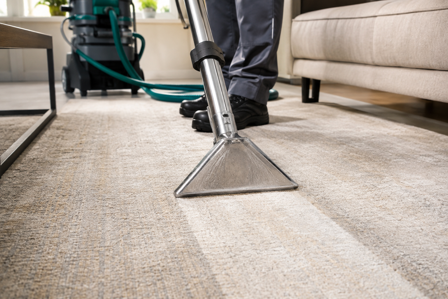 Limpieza profesional de alfombras